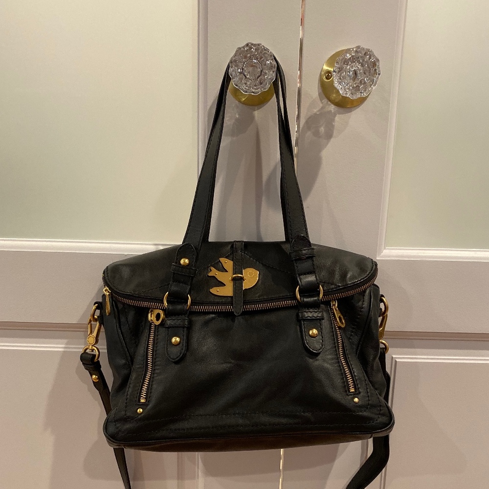 Marc Jacobs Petal to the Medal leather satchel